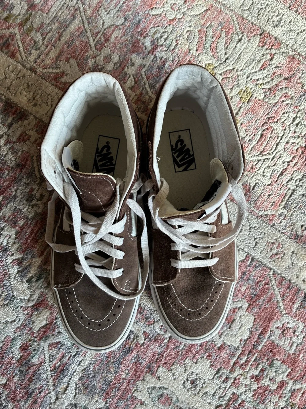 Vans Brown High-Top Sneakers